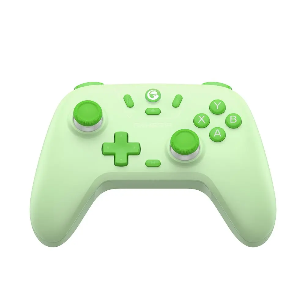 GameSir Nova Lite Controle Bluetooth e Sem Fio 2.4G para PC Windows, Celular Android iPhone, Nintendo Switch e Steam Deck, Gamepad com Hall Effect Anti-Drift, Turbo, Vibração, Dongle USB - Verde