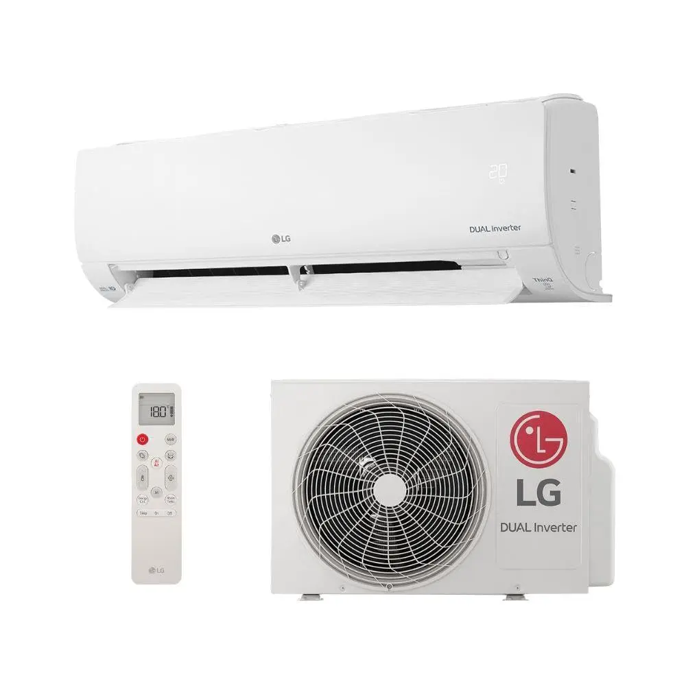 Ar-Condicionado Split HW LG Dual Inverter +AI Voice 12.000 BTUs R-32 Só Frio 220V