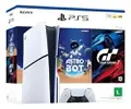 PlayStation 5 Slim com Astro Bot e GT7 Branco - 1