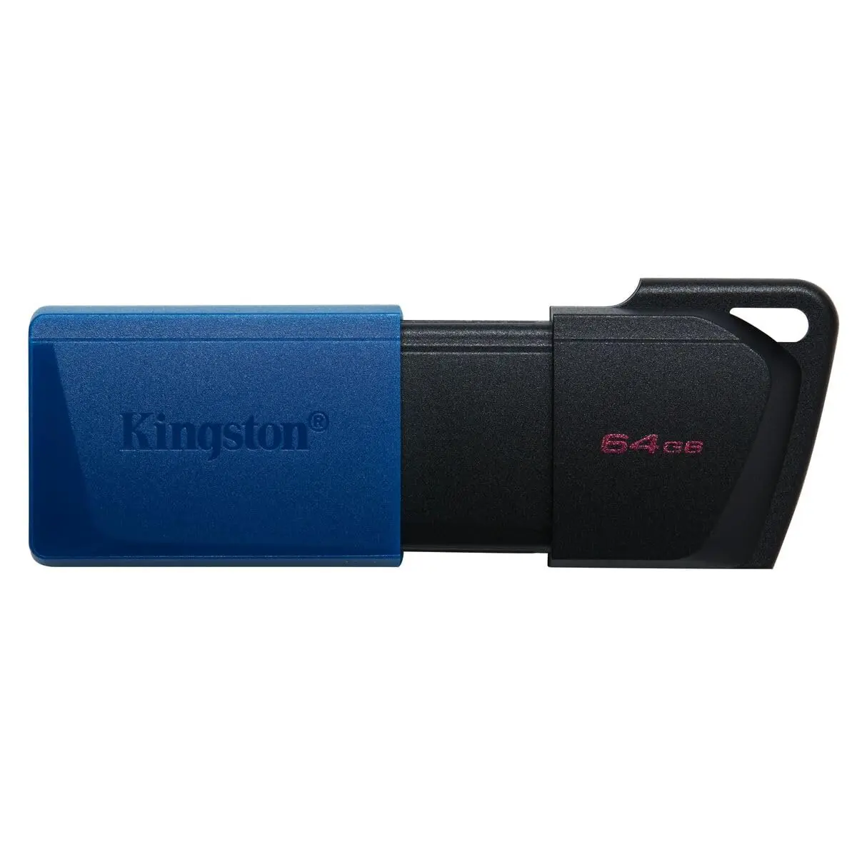 Kingston Flash Drive Exodia M 64B USB | USB 3.2 Geração 1 com tampa móvel e capacidade de 256 GB para laptops, monitores e PCs