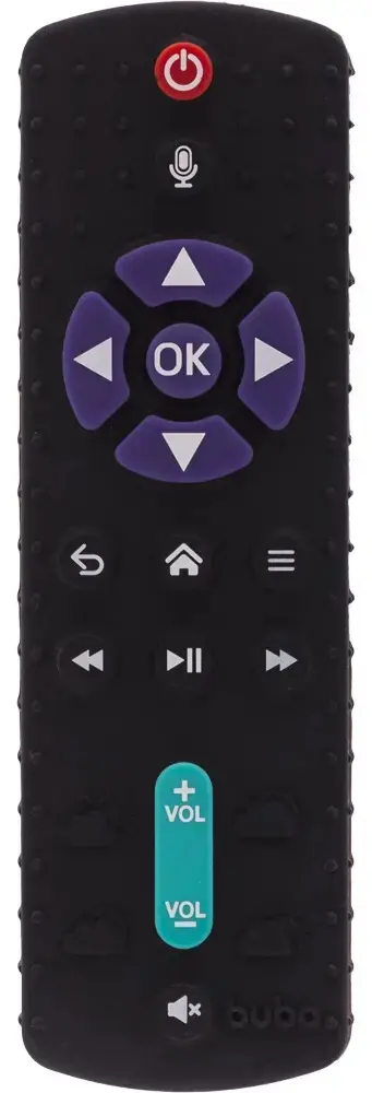 Brinquedo Infantil Controle Remoto Em Silicone P Bebê Buba