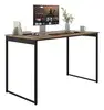 Mesa escrivaninha industrial ferro e madeira 150x60cm Sofa Sogude CLASSICMAGA150 - 1