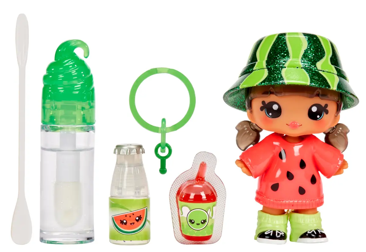 Yummiland - Boneca Maya Watermelon com Lipgloss -, 1labial