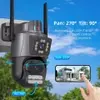 [Moeds R$115] Câmera de Segurança Wi-Fi Dupla Lente 3,6mm e 6mm com Visão Detalhada e IP66 - 1