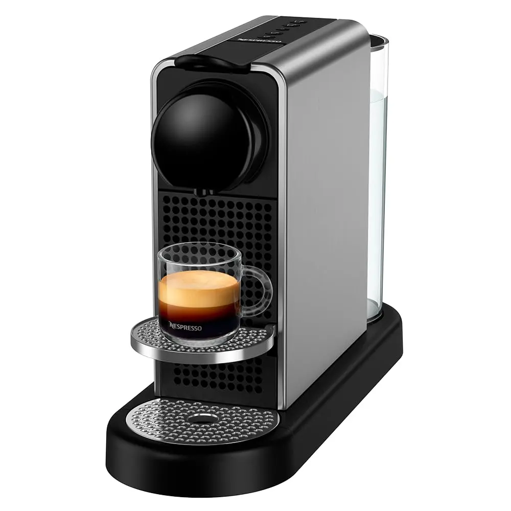 Cafeteira Nespresso CitiZ Alumínio Titânio 110V - 1
