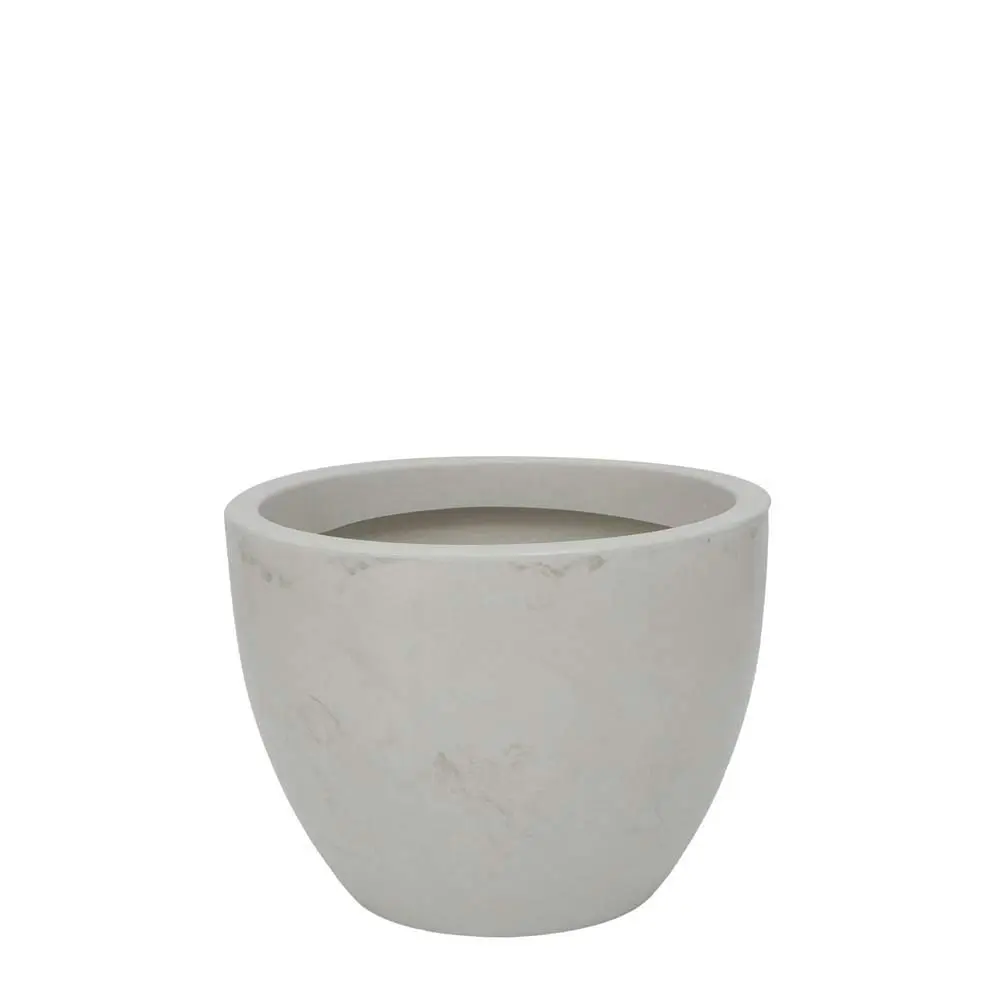 Vasart Verona Vaso de Flores, Antique Branco, 40x30cm
