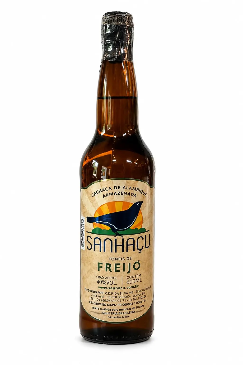 Cachaça Sanhaçu Freijó 600ml