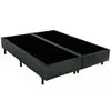Base Box Queen Size Biflex Turquia com Revestimento em Tecido Poliéster 39x158x198cm - Grafite - 1
