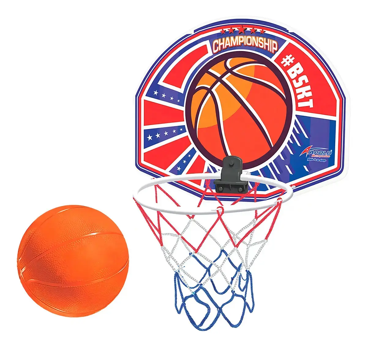 Tabela De Basquete Com Bola Infantil - Apolo Brinquedos - 1