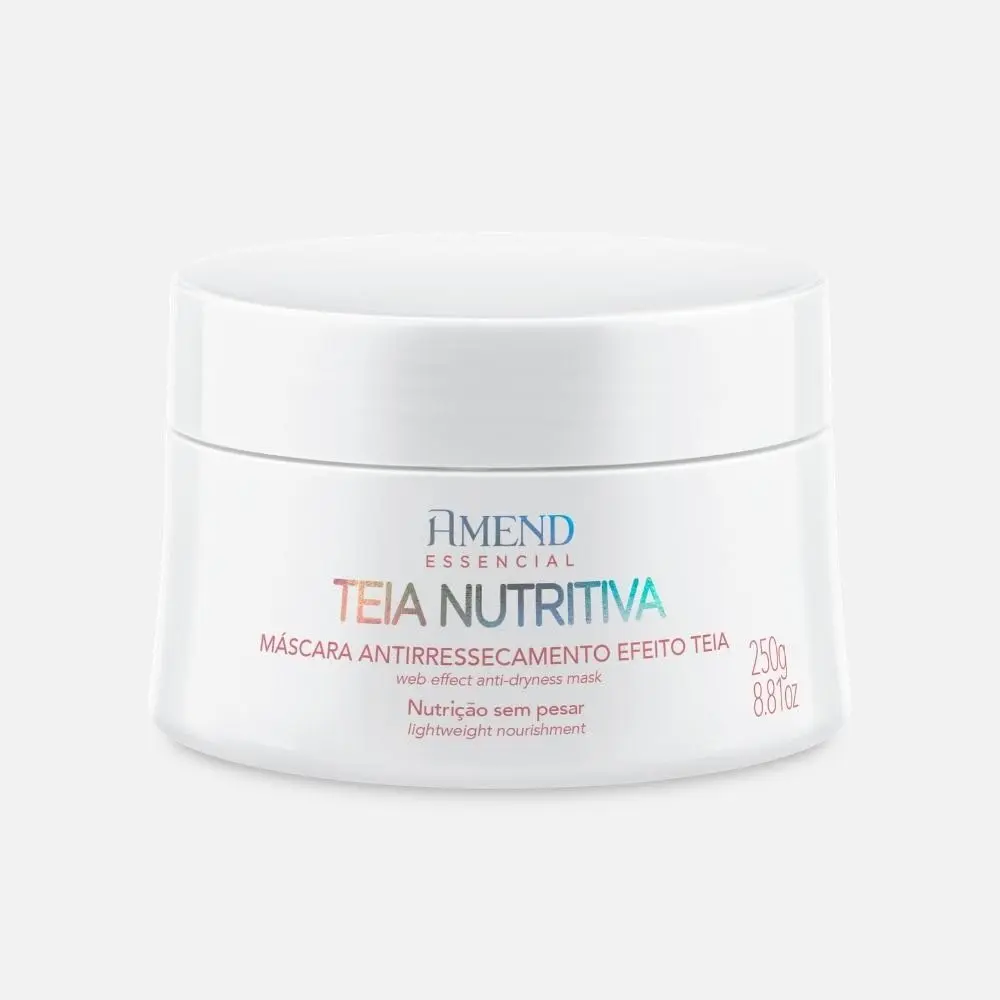 Máscara Capilar Amend Essencial Teia Nutritiva | Nutrição profunda com efeito teia.