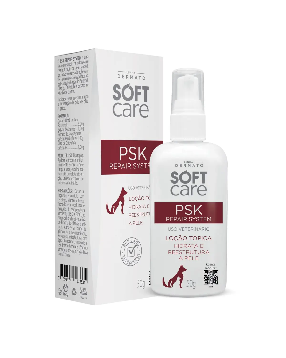 Soft Care PSK Repair System 50g Cães e Gatos Pet Society