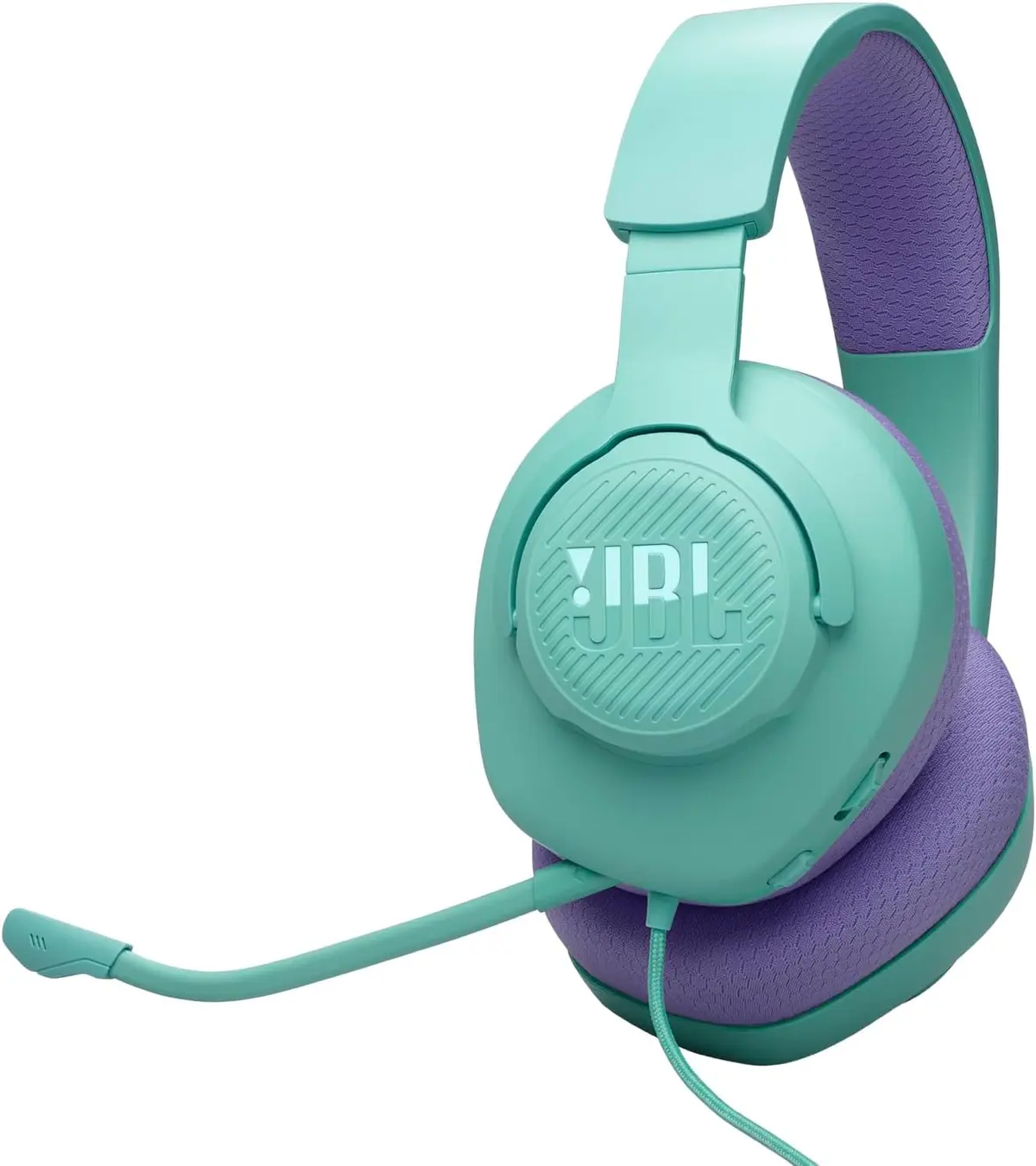JBL, Fone de Ouvido Com Fio, Quantum 100M2, Headset Gamer, Over Ear, Microfone Removível - Verde