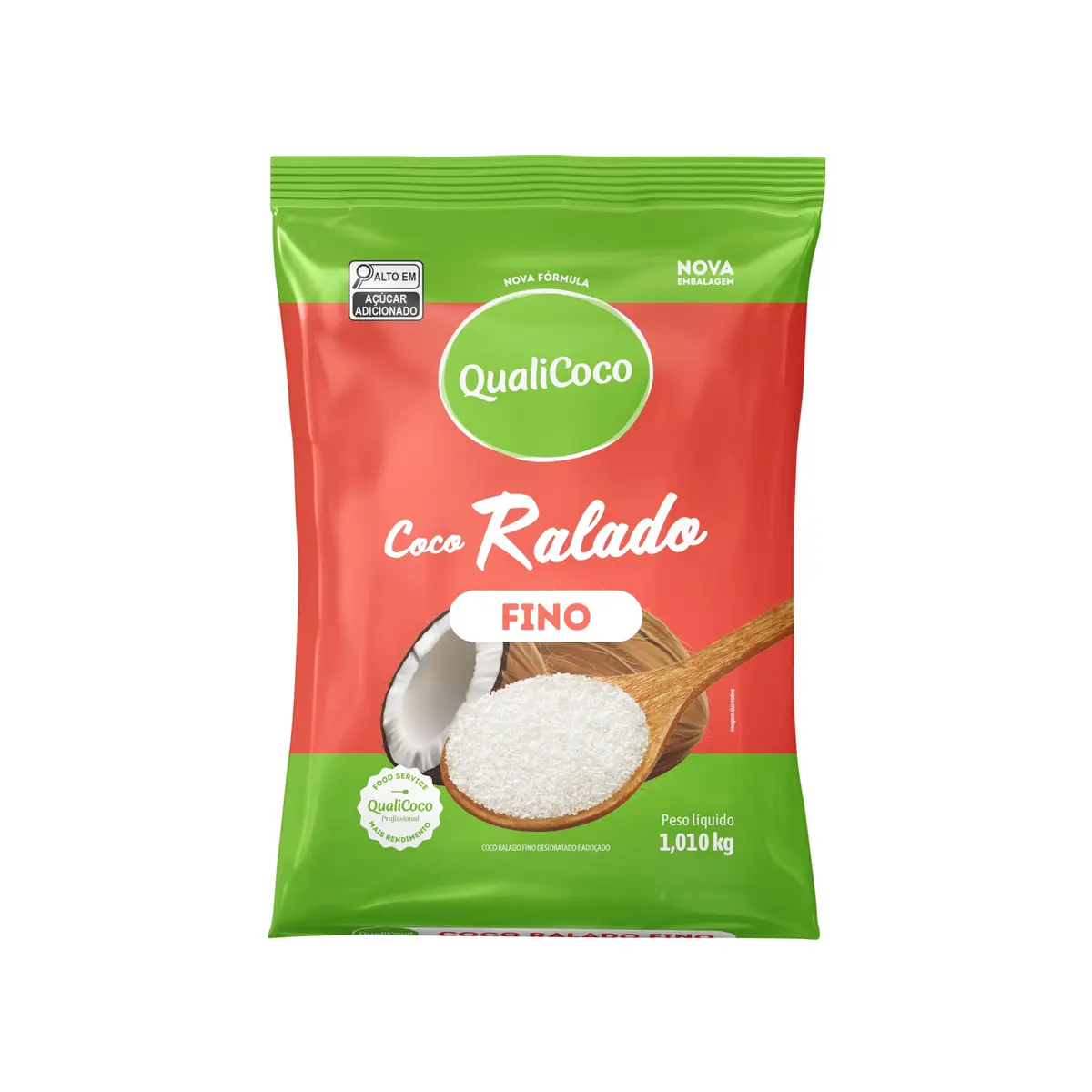 Qualicoco Coco Ralado Fino 1 010Kg