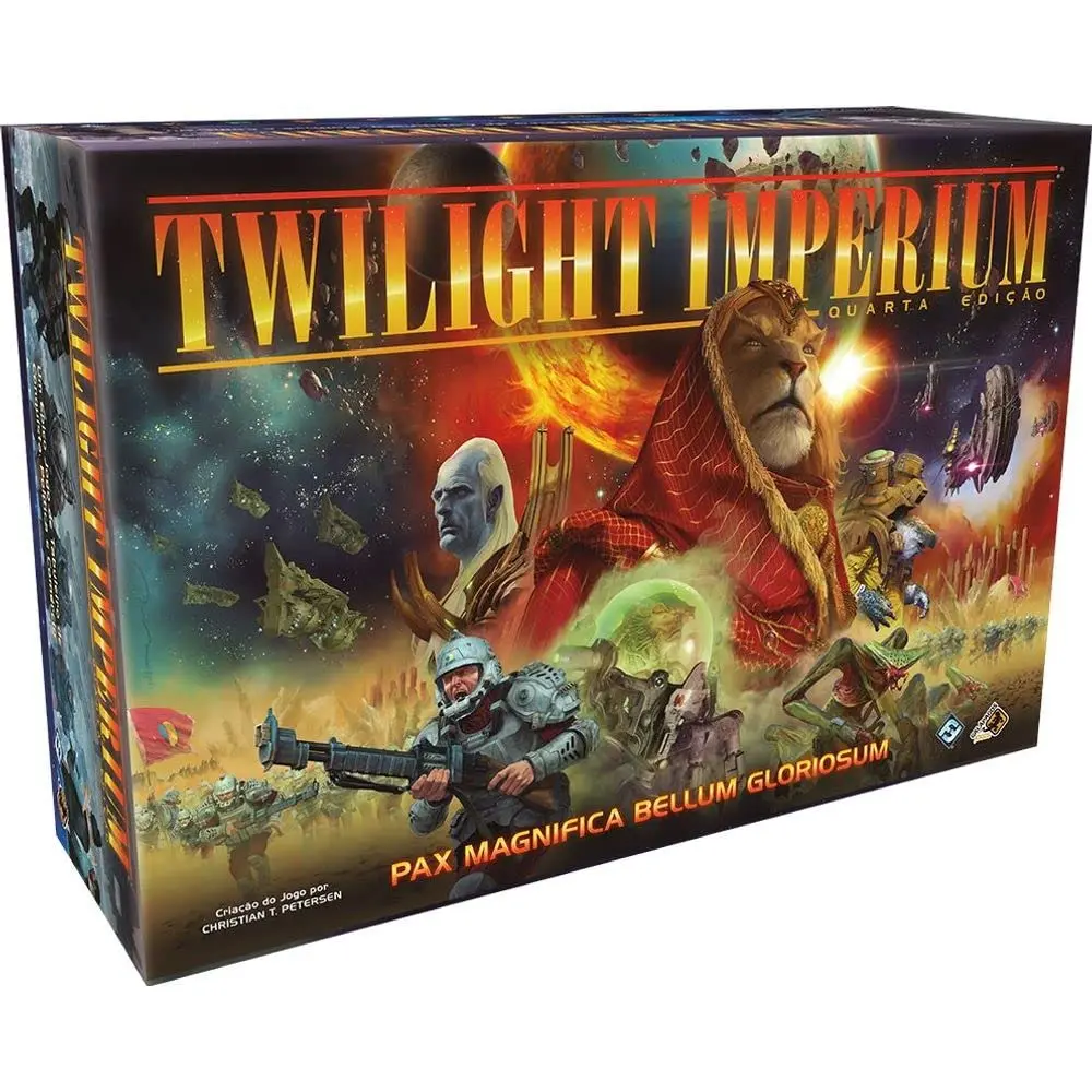 Galápagos Twilight Imperium 4ª Edição Jogo de Tabuleiro 3-6 jogadores | Para amigos, +120min