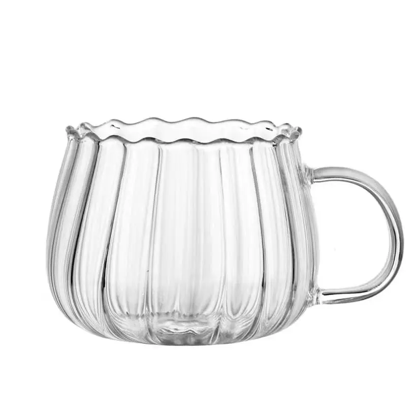 CANECA 356 ml VIDRO 8 cm X 8 cm X 7,2 cm