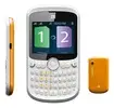 Celular Dual Chip Zte R260 8gb Ram Branco C/ Laranja E Preto - 1