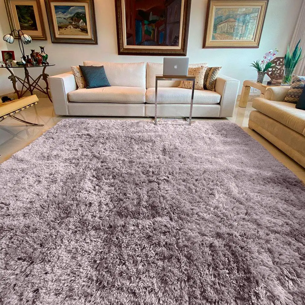 Tapete para Sala e Quarto Felpudo Cronos Casa Dona 200x240cm - 1