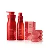 Kit Maçã Caramelada e Baunilha com 3 itens - creme desodorante 400 ml + body splash 200 ml + caixa com 5 sabonetes 90 gramas - 1