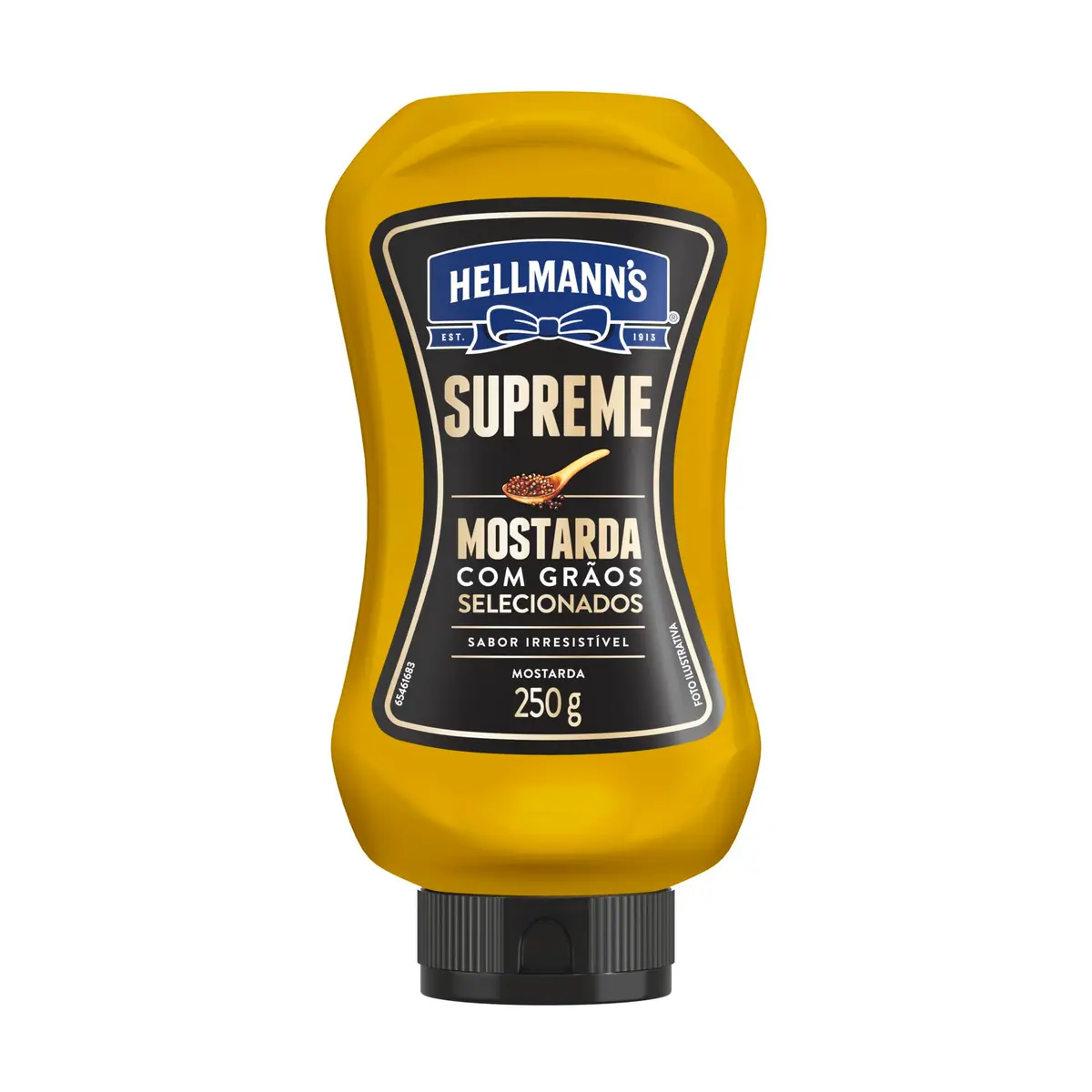 Hellmann's Mostarda Amarela SupremeTradicional Squeeze 250g - 1