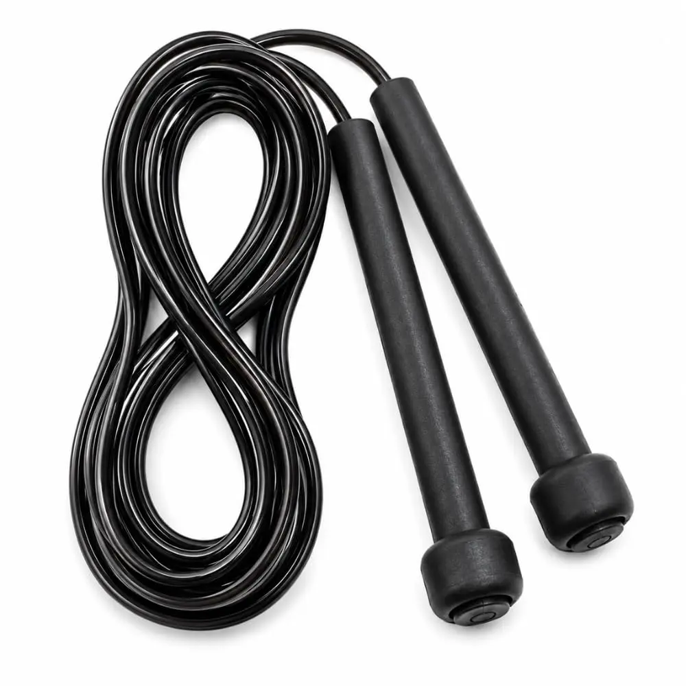 Corda de Pular Rápida Speedy Cabo de Aço e PVC Ajustável 3 Metros | Indicada para condicionamento aeróbico boxe MMA e academias com cabo em aço de alta durabilidade e ajuste rápido de tamanho