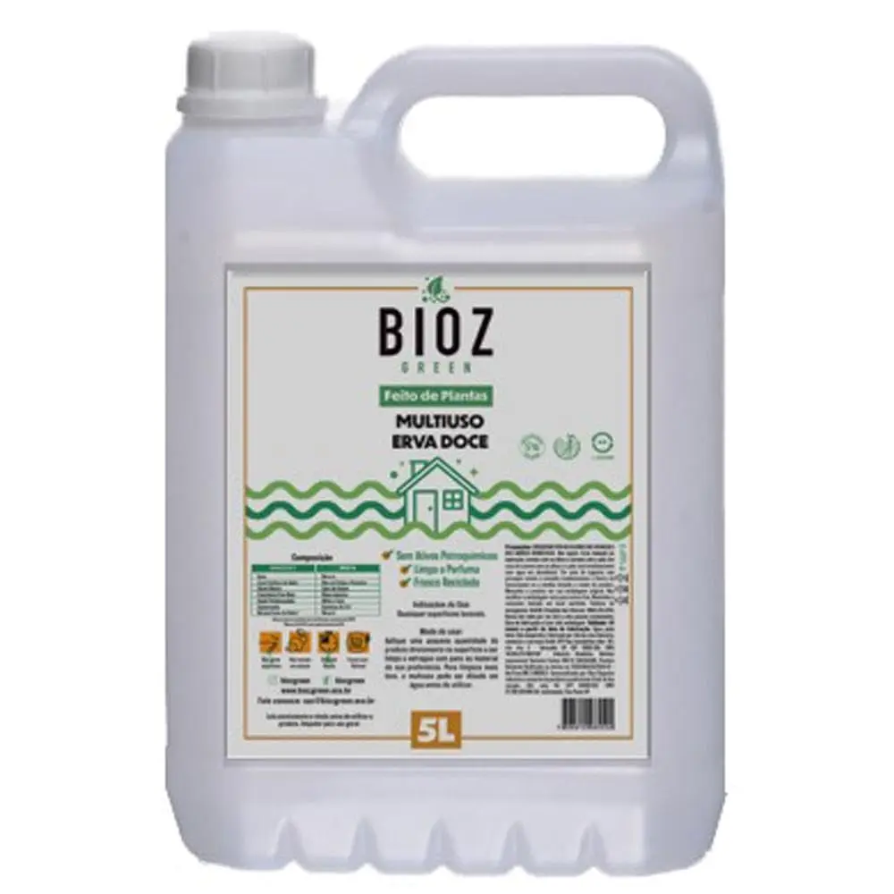 Bioz Green MULTIUSO ERVA DOCE - 5L