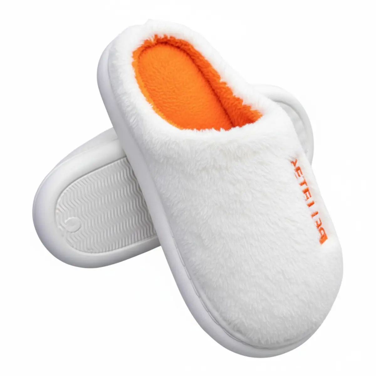 Pantufa De Inverno Unissex – Chinelo De Feltro Com Forro De Pelinho Sintético Curto, Macio, Antiderrapante E Confortável – Para Usar Dentro E Fora De Casa - 1
