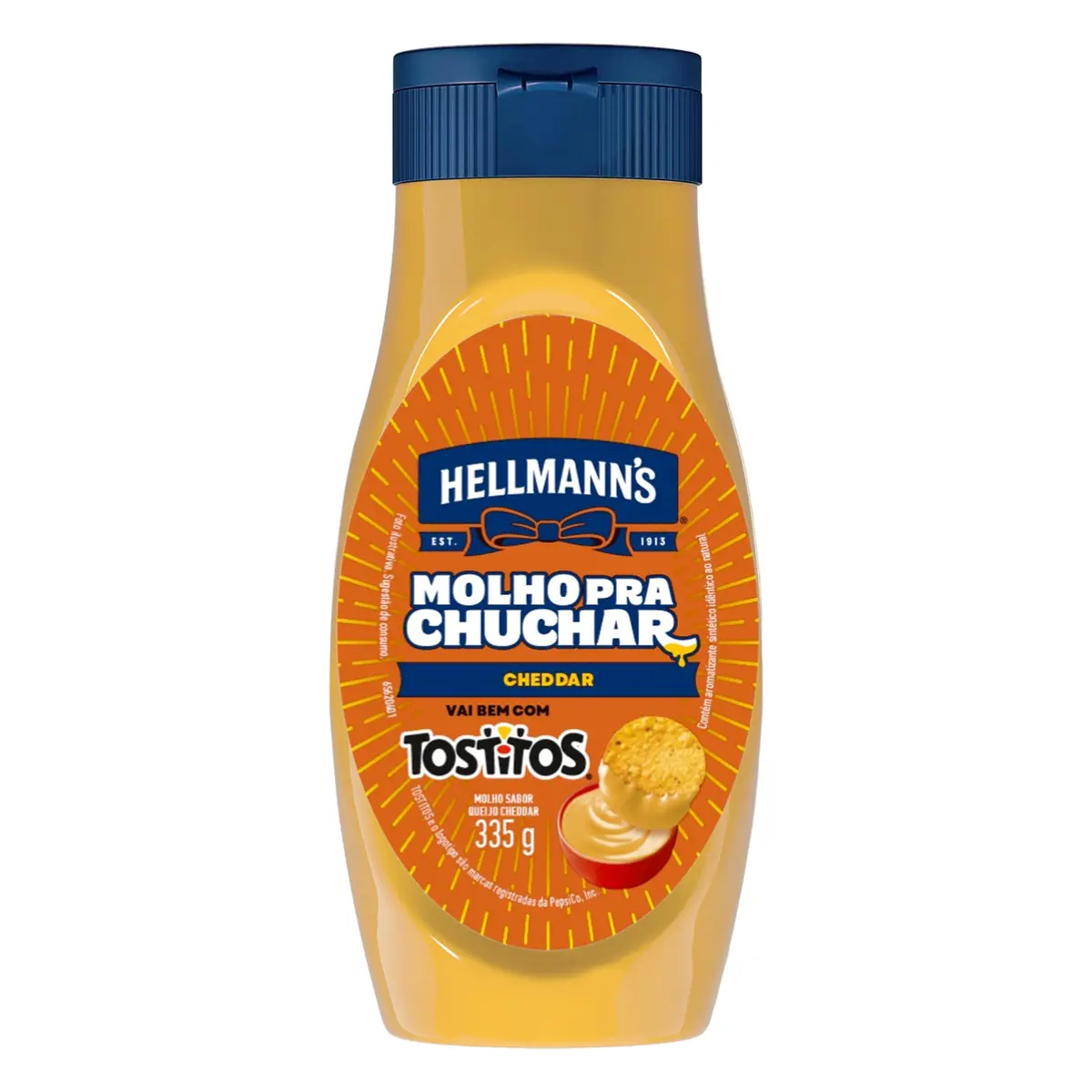 Hellmann’s Molho pra Chuchar sabor Cheddar - 1