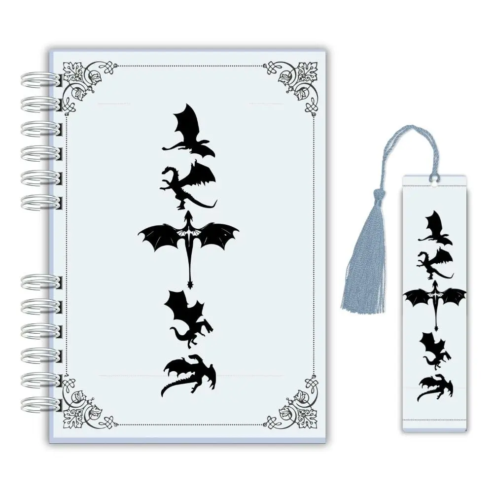 Planner Literário Diário – Edição Inspirada em Quarta Asa | Capa Dura + Marcadores Exclusivos