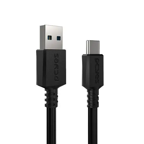 Cabo Usb A 3.0 Macho P/ Usb Tipo-c - Preto - 3 Metros - Pucap