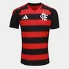 Camisa Flamengo I 25/26 s/n Torcedor Adidas Masculina - Preto - 1