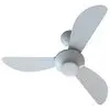 Ventilador De Teto Ventisol Wind Inverter Branco Led Control - 1