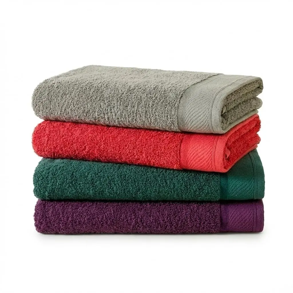 Kit 4 Toalhas De Banho Gigante Banhao Confort 100% Algodão 500 G/m² Felpuda Grossa Macia Absorvente Multicolorido (CONF04-MULT)