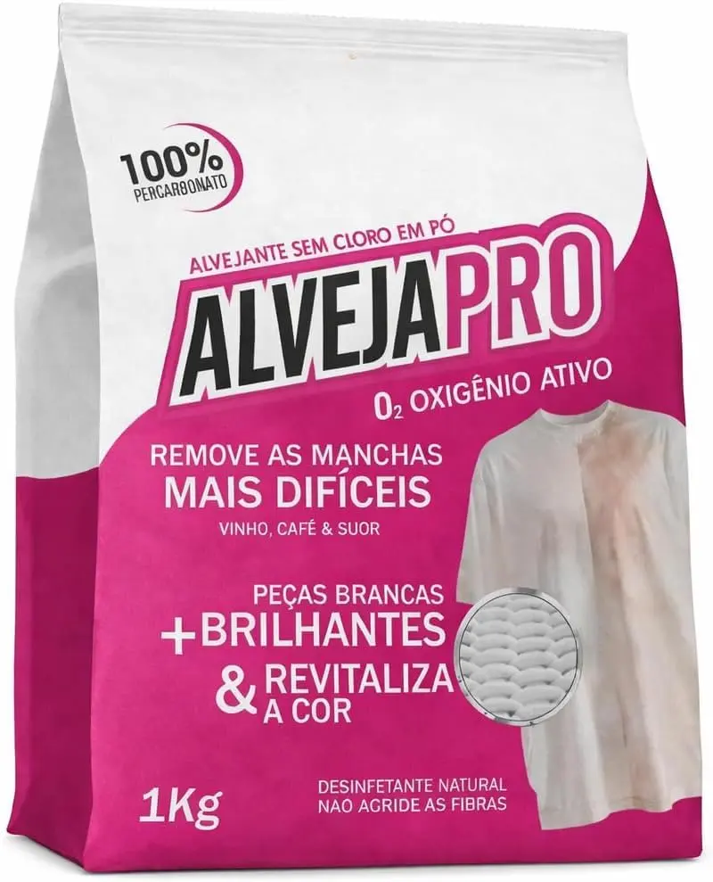 Percarbonato de Sódio 100% Puro – Removedor de Manchas e Multiuso de Limpeza (Embalagem pode sofrer variações) - 1