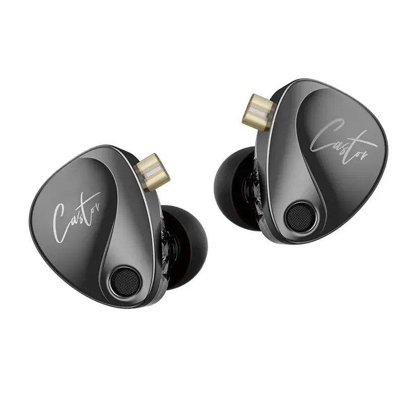 Kz rodízio in ear fone de ouvido alta fidelidade 2dd dinâmico high-end sintonizável monitor fone de ouvido cancelando fones de ouvido graves pr2 zer - 1