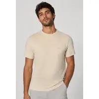 Camiseta Masculina Aeropostale Gola Redonda Algodão Bege - 1