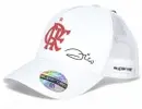 Boné Flamengo Zico Trucker Aba Curva Licenciado Oficial - 1