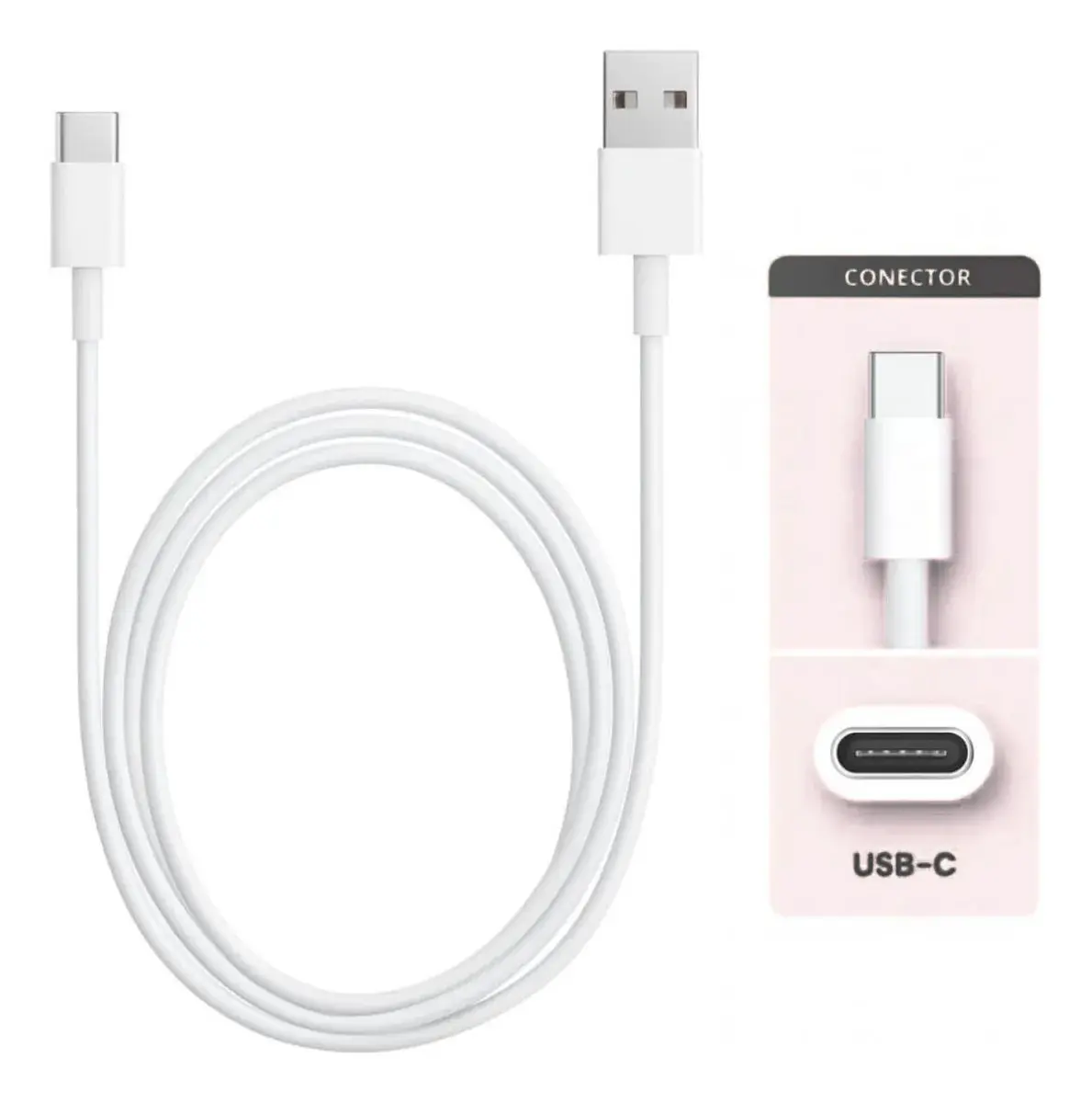 Carregador Turbo 55w USB-C Com Cabo Tipo C 1 Metro Fonte Bivolt 110v/220v, Carregamento Rápido Fast Charge, Ideal Para Celular Android, Compatível Com iPhone Samsung Motorola Xiaomi LG thumbnail 8