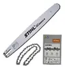 Kit Sabre e Corrente p/ Motosserra Stihl MS170/180 - 1