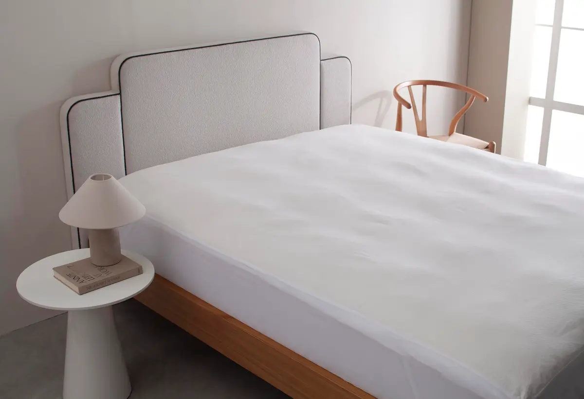 Buddemeyer Protetor de Colchão Casal Soft Cotton Algodão Branco