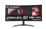 Monitor LG 34" 100Hz 5ms UltraWide Curvo 34WR50QC-B.AWZM - 1