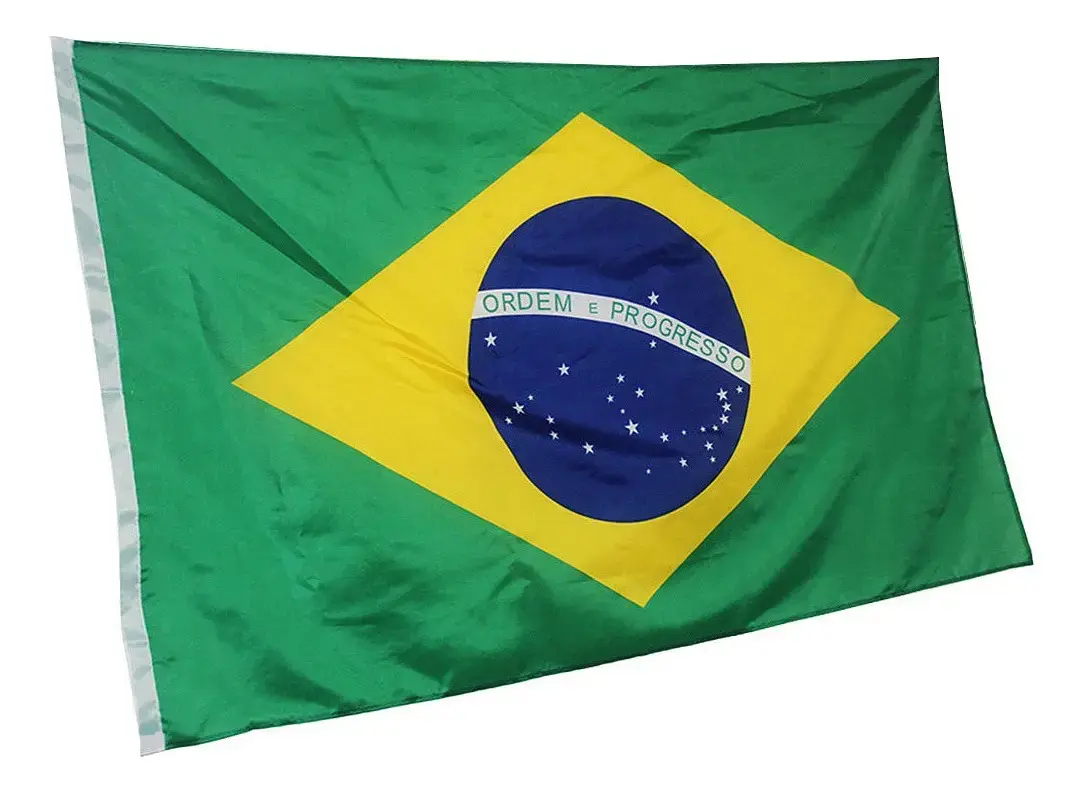 Bandeira Do Brasil Grande Copa Do Mundo 150x90cm - 1