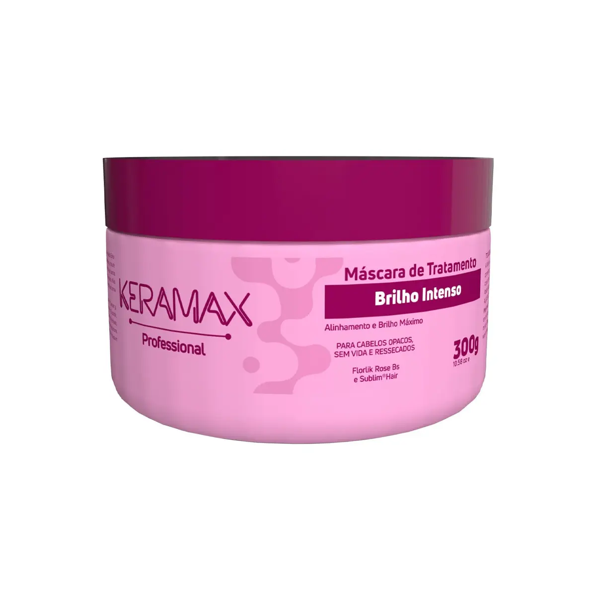 Máscara de Tratamento Skafe Keramax, Brilho Intenso, 300g