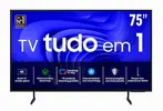 Smart TV 75” Samsung 75DU7700 LED Processador Crystal 4K, Gaming Hub, AI Energy Mode, Alexa built-in, Wi-Fi, Bluetooth, USB e HDMI - 1