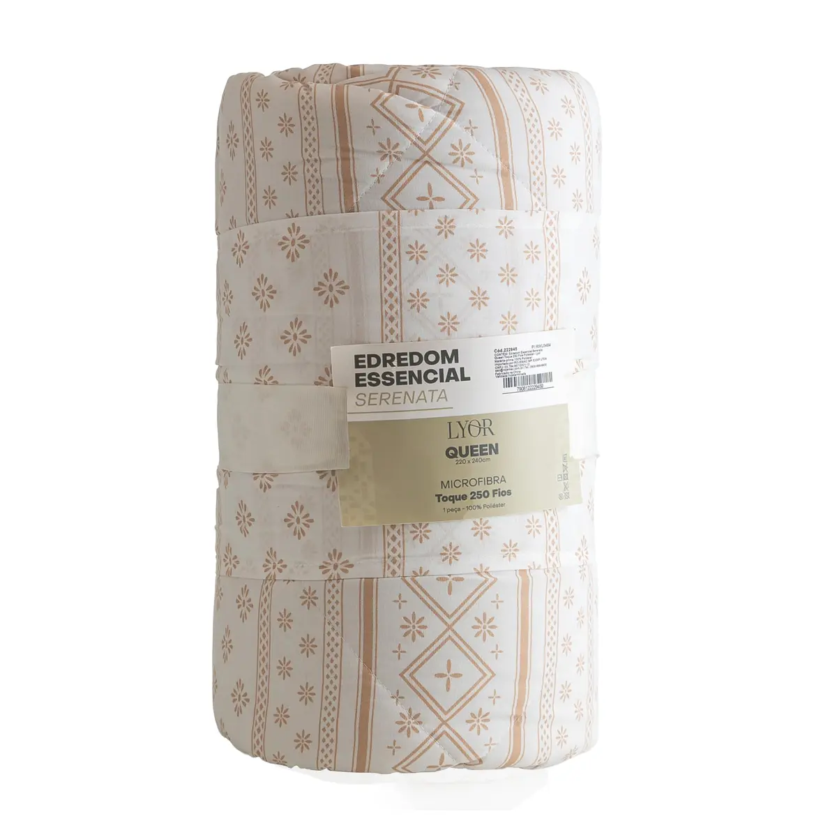 LYOR - Edredom King Essencial Serenata Toque 250 Fios Microfibra