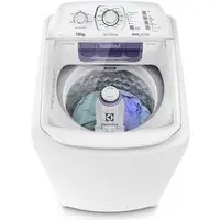 Máquina de Lavar Electrolux 12kg Branca Turbo Economia Silenciosa com Cesto Inox (LAC12)