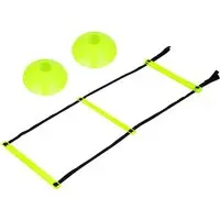 Kit de Treino Funcional Oxer: Escada de Agilidade + 6 Cones