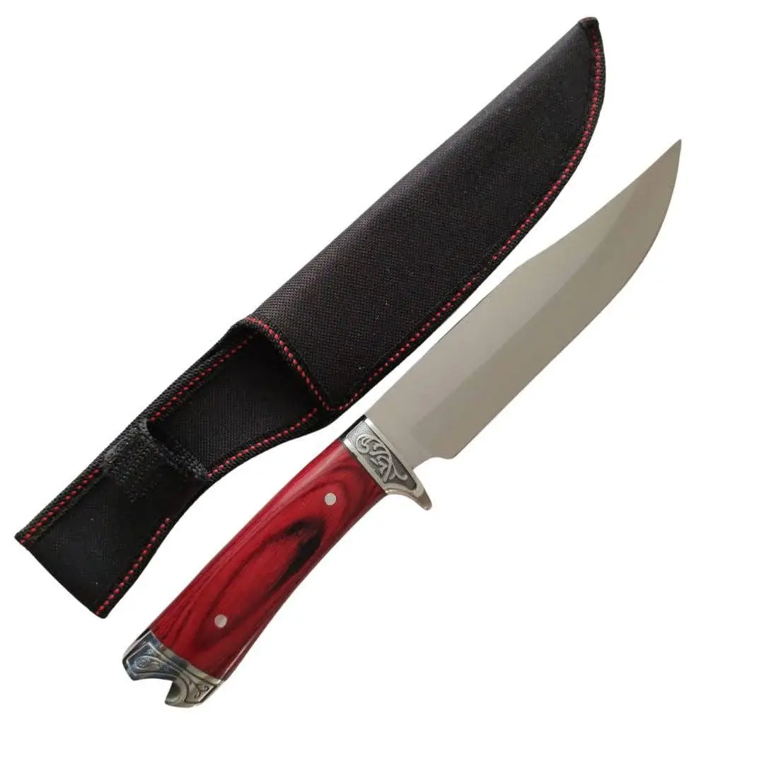 Facas FR Faca para Churrasco Inox 31 cm | Cabo Ergonômico, Antiderrapante