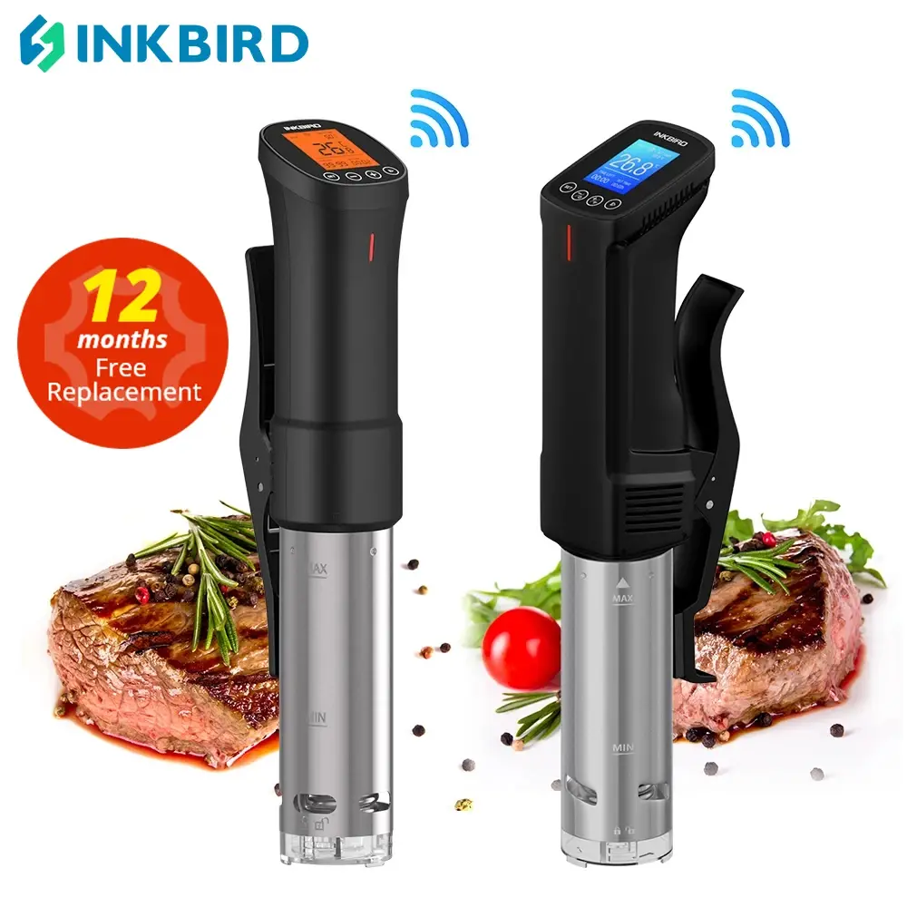 Inkbird ue plug vácuo sous vide fogão circulador de imersão cozinha precisa controle wi-fi 1000w aquecedor temperatura precisa