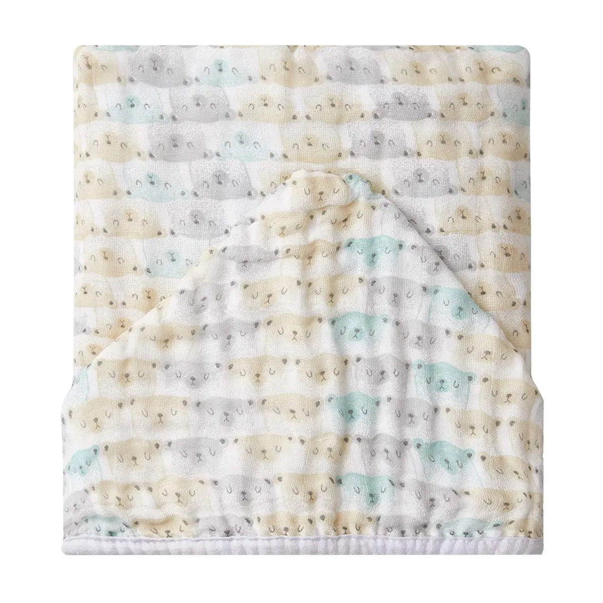 Papi Textil Toalhão De Banho Soft Premium Papi Baby C/Capuz Est 1,05M X 85Cm Contem 01 Un
