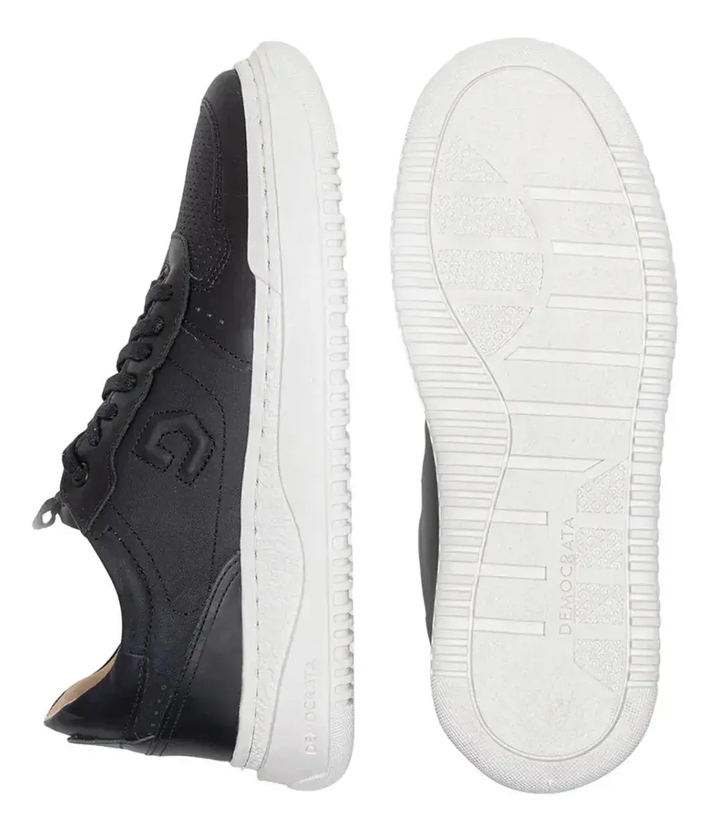 Tenis Couro Masculino Democrata Block